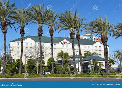 ANAHEIM, CALIFORNIA - 31 MAR 2021: Hilton Garden Inn on Harbor ...