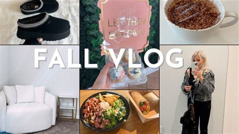 Fall Days In My Life New Uggs Furniture Shopping Cozy Fall Vlog