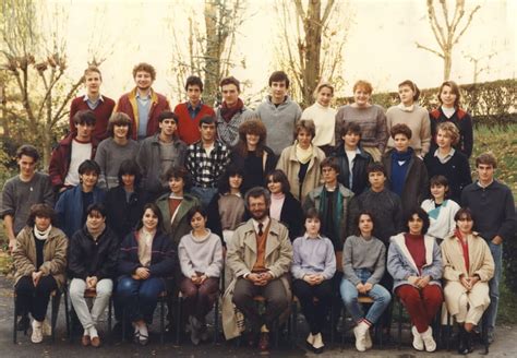 Photo De Classe 1er B De 1984 Lycée Laure Gatet Copains Davant