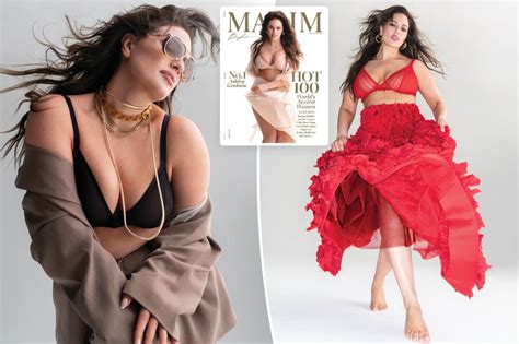 Ny Post ‘queen Of Curves Ashley Graham Covers Maxim As ‘worlds Sexiest Woman