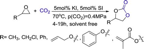 Succinimide Ki An Efficient Binary Catalyst System For Mild Solvent Free Cycloaddition Of Co2