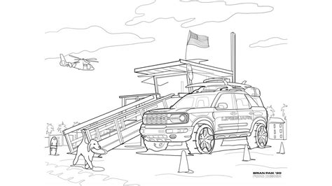 Ford Drops Coloring Pages For The 2021 Bronco And Bronco Sport | Carscoops