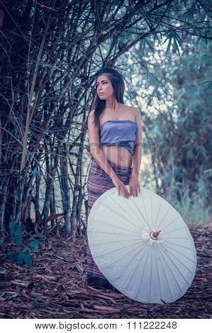 Ancient Thai Woman Image Photo Free Trial Bigstock