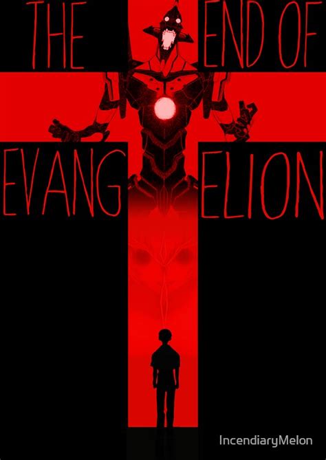 "End of Evangelion" Posters by IncendiaryMelon | Redbubble