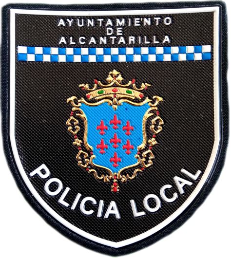 Policía Local Alcantarilla parche insignia emblema distintivo 7 95