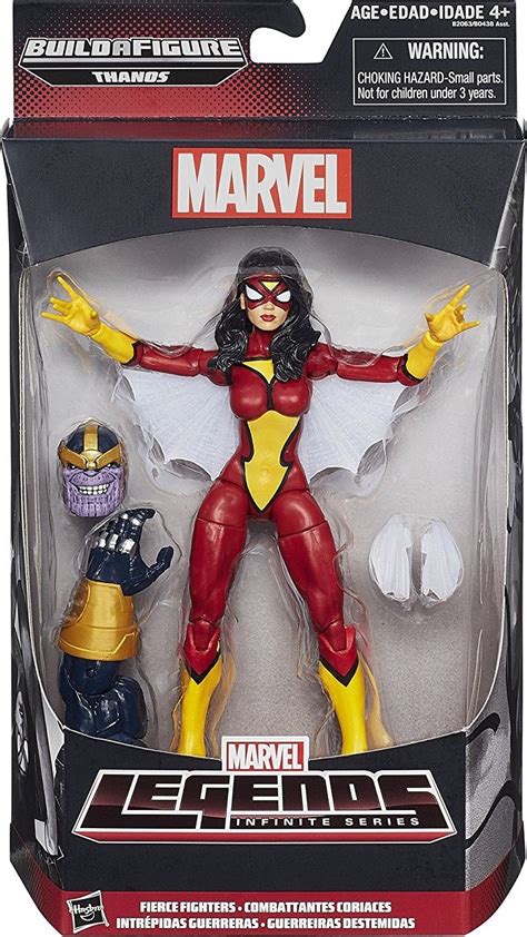 Marvel Legends Spider Woman (Fierce Fighters) Thanos Build A Figure