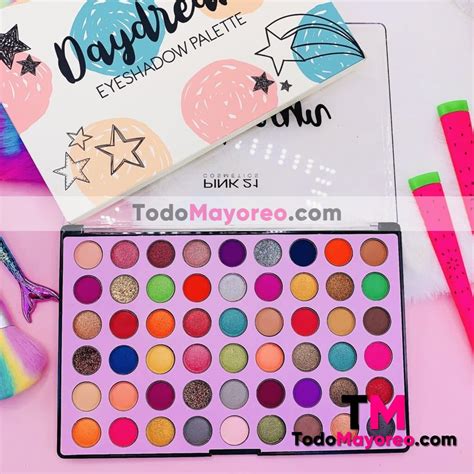 Paleta Daydream 54 Tonos Mate Y Luminosos Eyeshadow Pink 21 Proveedores