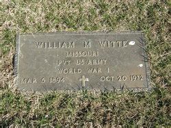 William M Witte M Morial Find A Grave