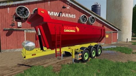 Schmitz Cargobull Kipper Trailer V 1 0 FS19 Mods