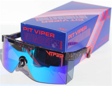 Pit Viper The Peacekeeper Intimidator Pv 2000 Sunglasses Blueblack