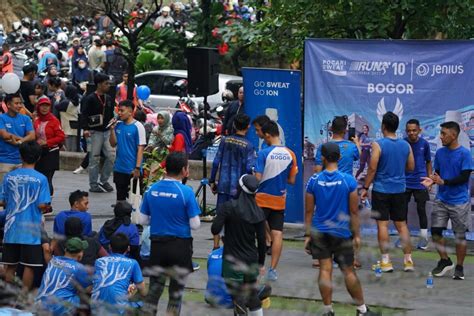 Keseruan Virtual Run Pocari Sweet 2023 Bareng Kawan Lari Bogor Lalakitc