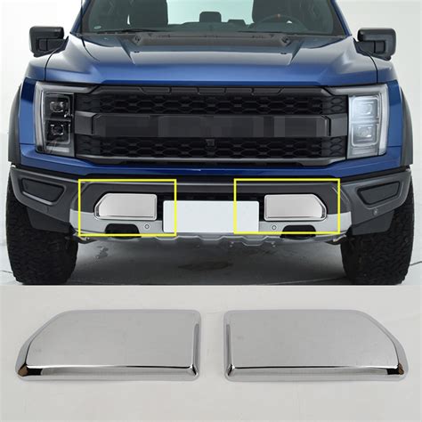 For Ford F Raptor Chrome Abs Front Bumper Lower Panel