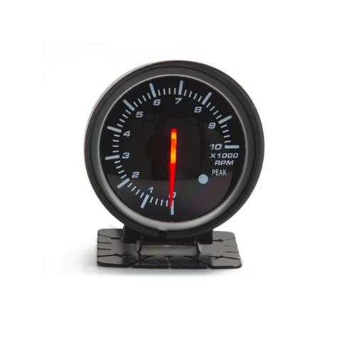 Zegar wskaźnik 60mm led obrotomierz rpm tachometer