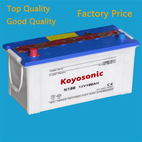 Truck Battery Car Battery Automotive Battery N Dry Battery