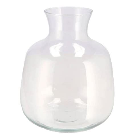 Dk Design Bloemenvaas Mira Fles Vaas Transparant Glas D X H