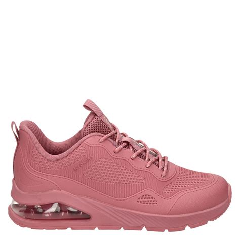 Skechers Uno 2 Lage Sneakers Voor Dames Roze Shoemixxnl