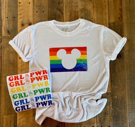 Camiseta Del Orgullo Gay De Disney Camisa Disney Orgullo Etsy