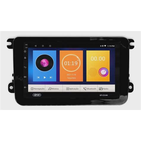 Central Multimidia Automotivo Vw Jetta Tiguan Amarok Android P Wifi