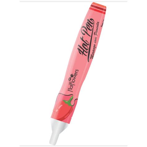 Hot Pen Caneta Morango Pimenta G Shopee Brasil