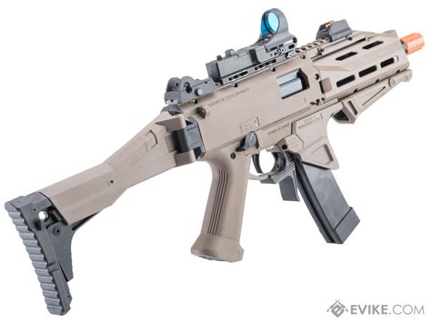 ASG CZ Scorpion EVO 3 A1 Airsoft AEG W ATEK Ergonomic Kit Color FDE