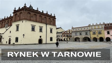 Rynek w TARNOWIE o powierzchni 66 arów i renesansowy RATUSZ 4K YouTube