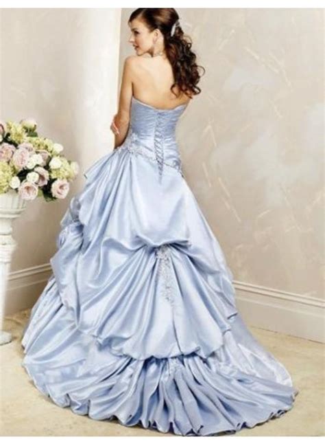 A Line Square One Shoulder Ruching Brush Train Taffeta Wedding Dresses