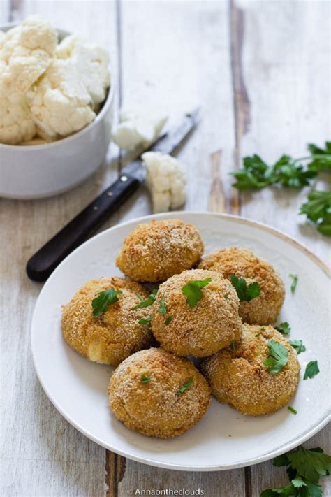 Polpette Di Cavolfiore Ricetta Al Forno Anna On The Clouds