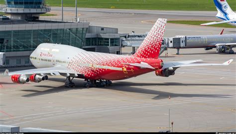 RA 73283 Rossiya Russian Airlines Boeing 747 446 Photo By Artem