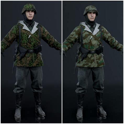 Waffen SS / Wehrmacht Uniforms : r/BattlefieldCosmetics