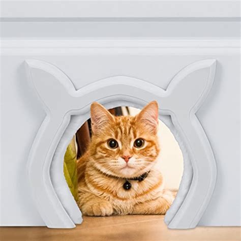 Cat Door Interior Indoor Doors, Shaped, DIY Fits Most Standard Sizes ...