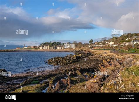 The Town Of Largs Set On The Firth Of Clyde On The West Coast Of