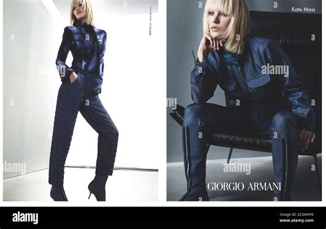 2010s Uk Giorgio Armani Magazine Advert Stock Photo Alamy