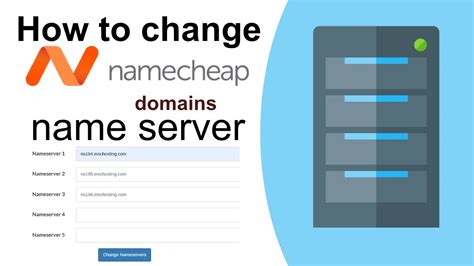 How To Change Namecheap Domain S Name Server How To Change Domain