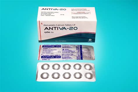 Atorvastatin Calcium 20 Mg Tablet Prescription Packaging Type Alu