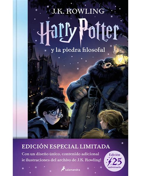 Libro Harry Potter Y La Piedra Filosofal Salamandra Rowling J K