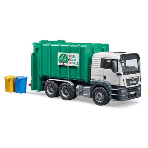 Bruder MAN TGS Rear-Loading Garbage Truck | JR Toy Company