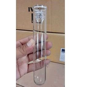 Jual Tabung Reaksi X Mm Iwaki Test Tube With Rim Shopee