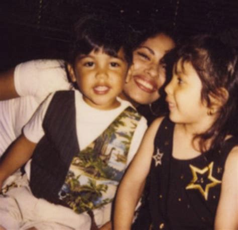 Selena With Her Brothers Kids Ab Quintanilla Selena Selena