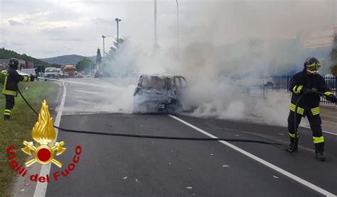 Corciano Impatto Tra Auto Con Incendio Traffico In Tilt UmbriaON