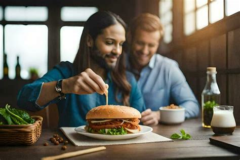 People Eating Burger Stock Photos, Images and Backgrounds for Free Download