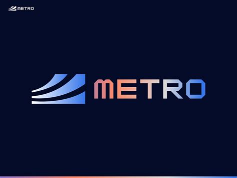 Metro brand identity | logo design by ZMZ Designz ™️ on Dribbble