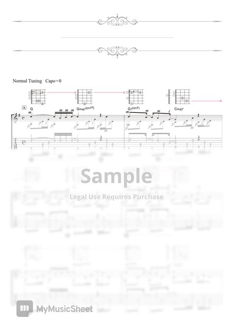 Daisuke Minamizawa Etude 3 Three Fingers Solo Guitar Tab 1staff