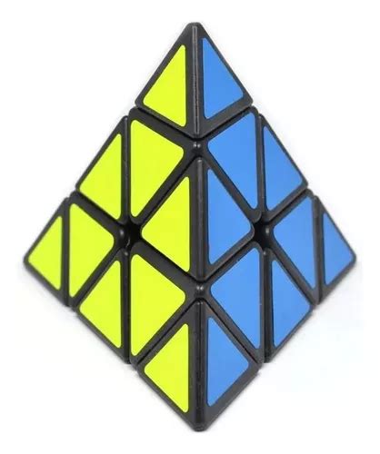 Cubo Magico Pyraminx Pir Mide Tri Ngulo Profissional Black