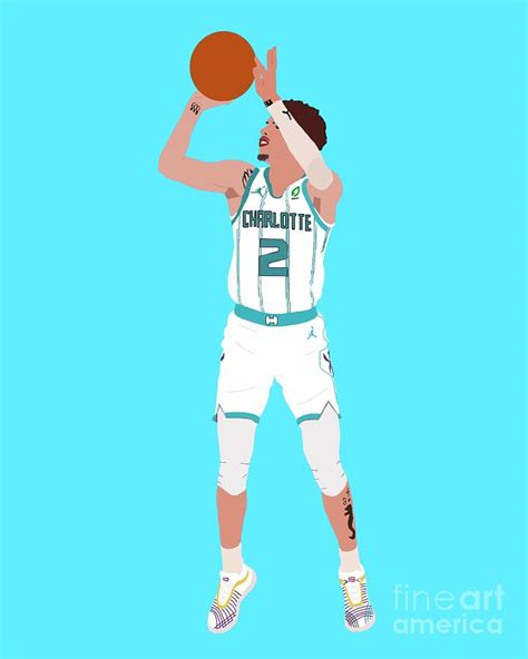 Lamelo Ball Digital Art By Jackson Goldman Fine Art America