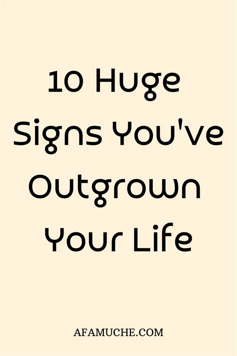 Signs That Change Is Drastically Needed In Your Life Artofit