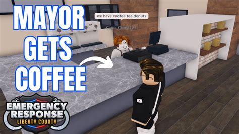 ERLC Mayor Visits Coffee Shop Roblox ERLC Roleplay YouTube