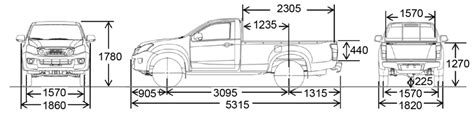 Présentation Du D Max Single Cab 4x4 Satellite Presentation Véhicule