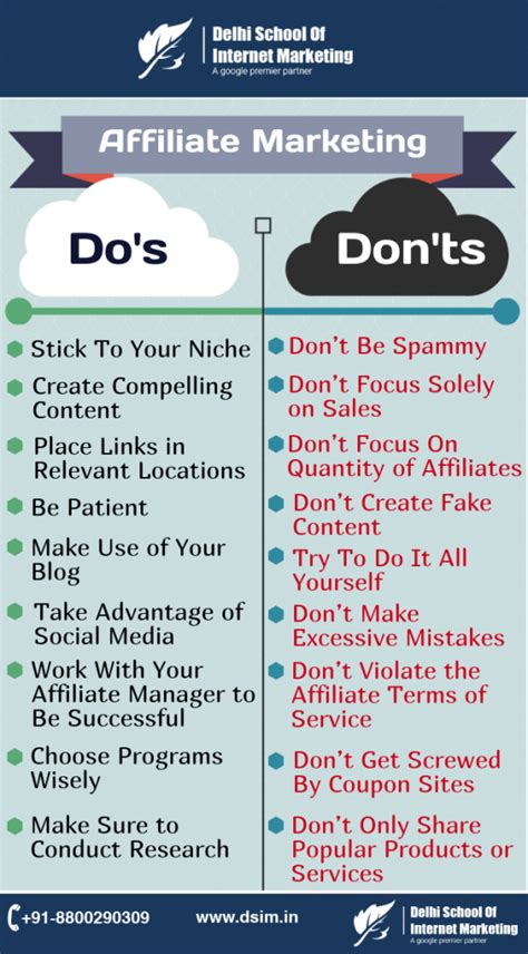 [infographic] 9 Do’s And Don’ts Of Affiliate Marketing