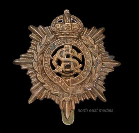 Ww1 Asc Army Service Corps Cap Badge £1199 Picclick Uk