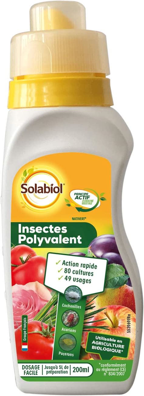 Solabiol Sopolyleg200 Insectes Polyvalent Insecticide Concentré